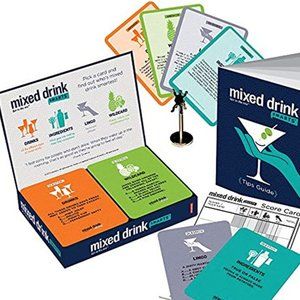 Mixed Drink Smarts question & answer cards game